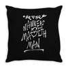 manners maketh man Throw Pillow