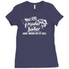 world class master baiter Ladies Fitted T-Shirt