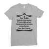 Dear Daddy, Thanks for Being my Dad Baby Boy Letter to Father Ladies Fitted T-Shirt