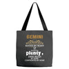 Gemini Hated By Many Wanted By Plenty Disliked By Some Confronted By N Tote Bags