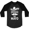 drinko de mayo 3/4 Sleeve Shirt
