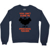 Halloween You Cant Scare Me Im A Preschool Teacher Crewneck Sweatshirt