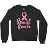 breast cancer pink ribbon Crewneck Sweatshirt