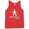 i never trust taco fart Tank Top