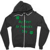 my first st patricks day Zipper Hoodie