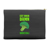 Eat Your Damn Broccoli Accessory Pouches
