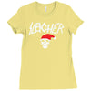 sleigher metal style xmas Ladies Fitted T-Shirt