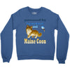 maine coon cat Crewneck Sweatshirt