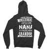 Super Cool Nana Of A Freaking Awesome Grandson Zipper Hoodie