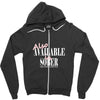 also available in sober t shirt Zipper Hoodie