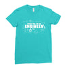 i'am cool engineer trust me Ladies Fitted T-Shirt