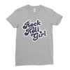 rock n roll girl Ladies Fitted T-Shirt
