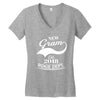 New Gram 2018 Rokie Dept. Women's V-Neck T-Shirt