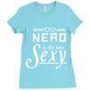 nerd is the new sexy Ladies Fitted T-Shirt