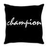 CHAMPION Logo Throw Pillow