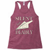 silent but deadly blow Racerback Tank