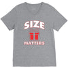 size matters V-Neck Tee