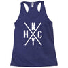 nyhc new york hardcore funny Racerback Tank