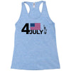 july 4 independence day Racerback Tank