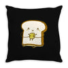 bread and butter Throw Pillow