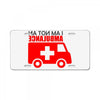 not an ambulance License Plate