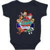 paw patrol birthday boy aunt Baby Bodysuit
