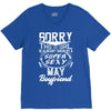 This Girl Is Taken By A Super Sexy May Boyfriend V-Neck Tee
