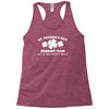 st patricks day drinking team Racerback Tank