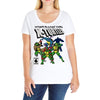 x turtles, mutants in a half shell Ladies Curvy T-Shirt