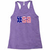 american freedom flag Racerback Tank
