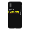 it's a surname thing iPhoneX