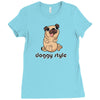 doggy style Ladies Fitted T-Shirt
