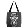 work or die Tote Bags