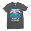I've Been Called A Lot Of Names But Pop Pop Is My Favorite Ladies Fitted T-Shirt