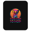 Too Hip To Hop  Bunny Easter Mousepad