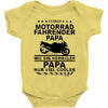 motorrad papa Baby Onesie