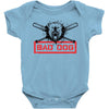 bad dog 5 Baby Bodysuit