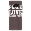 peace. love. sandy feet. Samsung Galaxy S8