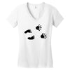 Guess What? - Baby Inside Women's V-Neck T-Shirt