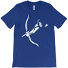 pfeil bogen archery arrow bow magic fantasy hunter schurke assasins ga T-Shirt