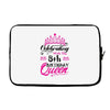 Celebrating With the 8th Birthday Queen Laptop sleeve