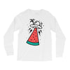 summer alien invasion bright color Long Sleeve Shirts