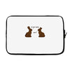 my butt hurts Laptop sleeve