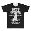 Best Friend Bull Terrier All Over Men's T-shirt