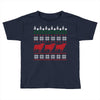 cow christmas Toddler T-shirt