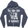 you have died of dysentery Zipper Hoodie