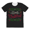 merry christmas All Over Women's T-shirt