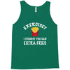 exercise vs extra fries Tank Top