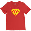 with superman vw logo V-Neck Tee
