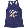 Fight For a Cure Uterine Cancer Awareness Racerback Tank